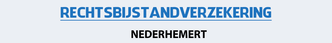 rechtsbijstandverzekering-nederhemert